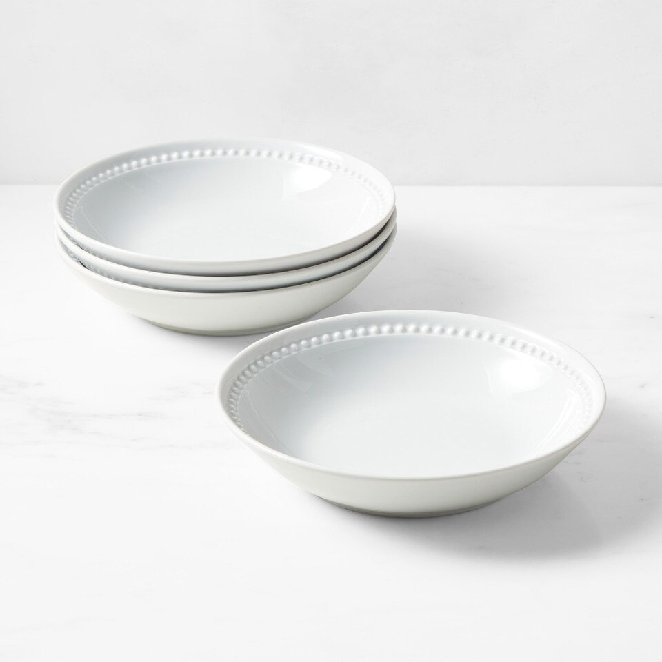 Pillivuyt Beaded Coupe Pasta Bowls Williams Sonoma AU